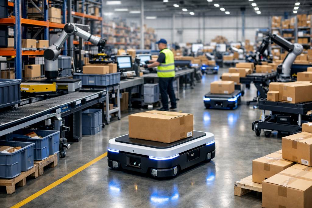 Comment l’automatisation transforme la logistique du commerce et réduit les délais de livraison